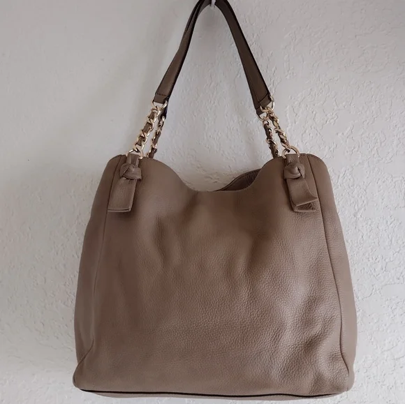 Tory Burch Pebbled Leather Harper Tote Shoulder bag - Picture 9 of 10